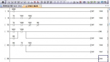 三菱FX3U系列PLC控制步進電機程序下載 三菱FX3U系列PLC控制步進電機程序下載