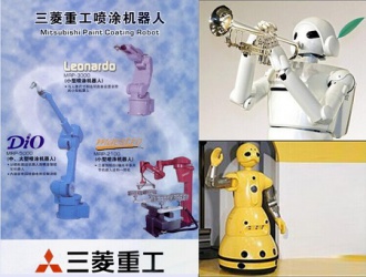 三菱噴涂機(jī)器人春節(jié)不打烊，海藍(lán)機(jī)電道一聲：新春快樂(lè)！