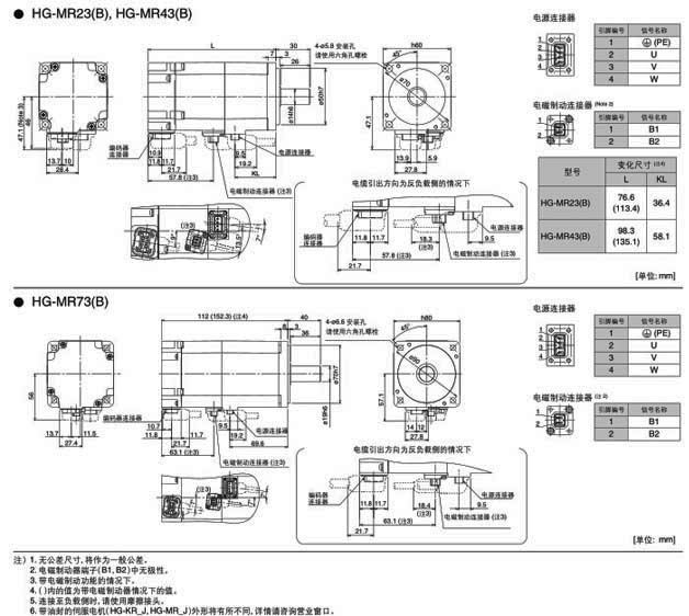 HG-KR23尺寸圖 HG-KR23尺寸圖